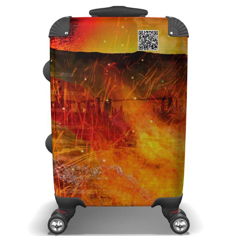 Blaze of the Horizon Suitcase